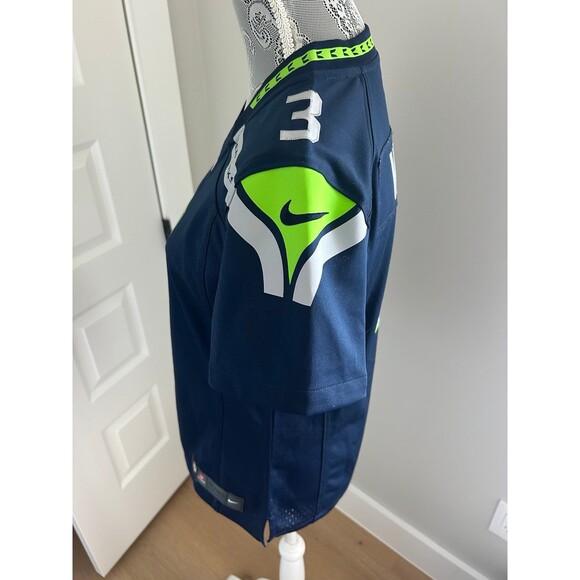 Nike Seattle Seahawks On Field Russel Wilson 3 NFL Football Jersey Women Medium - Picture 6 of 9